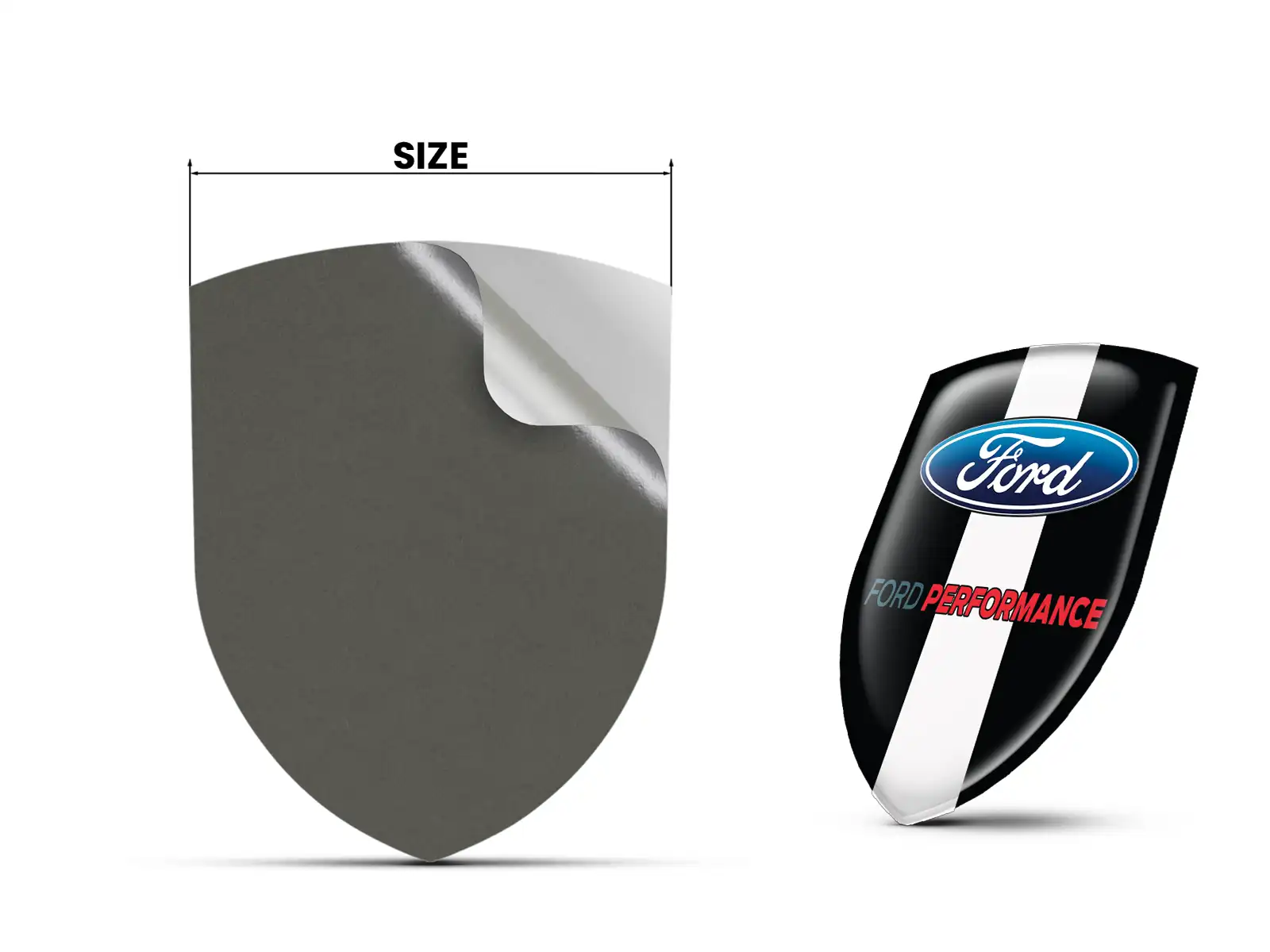 Ford Vinilos Auto Resistentes Limitados Estilo Universal